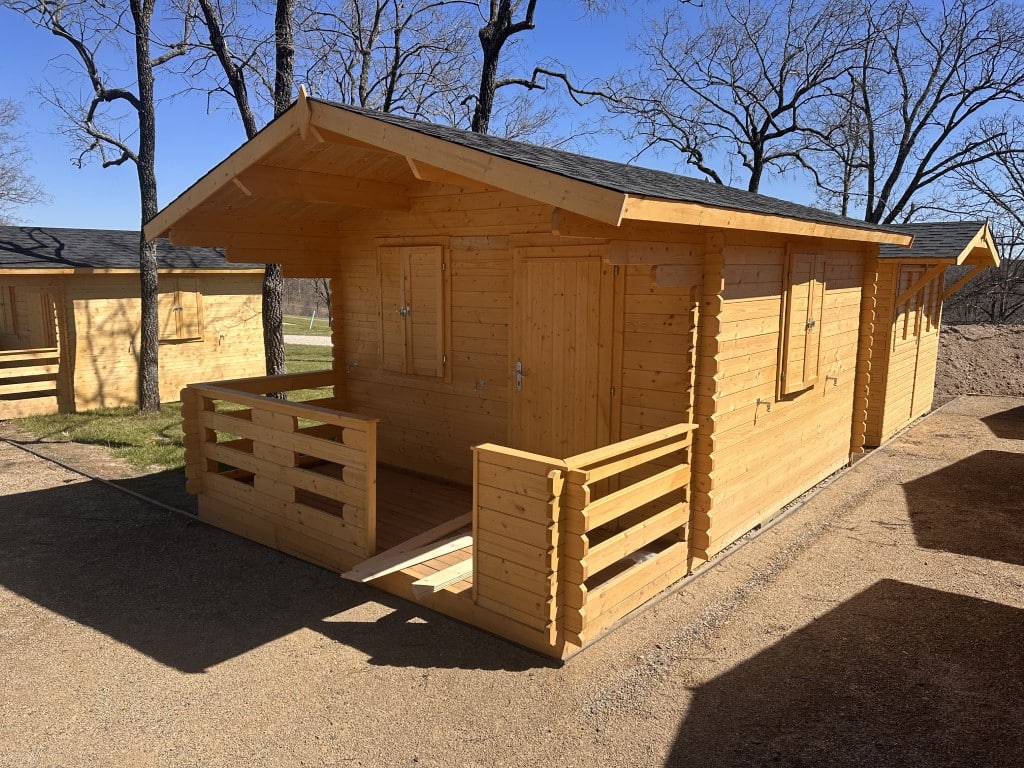 Hunter cabin exterior