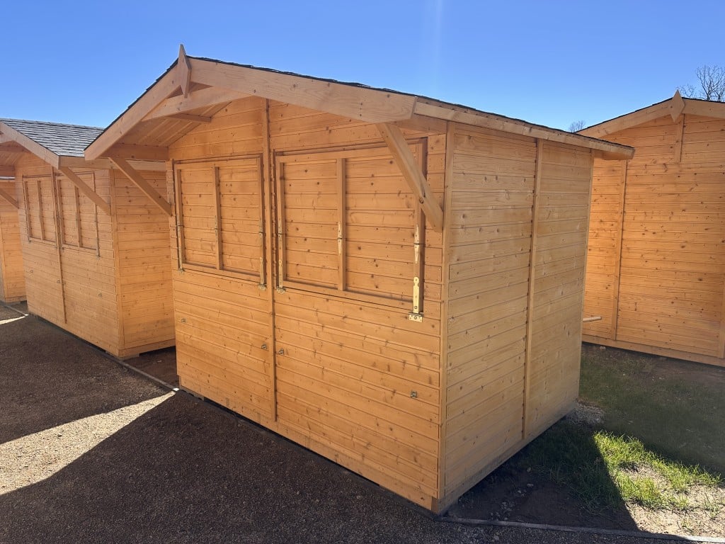 Small cabin exterior